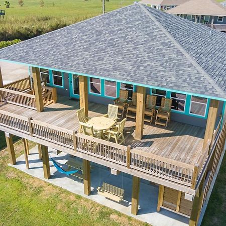 Stylish 4Br Crystal Beach Retreat Walk To Beach Bolivar Peninsula Esterno foto