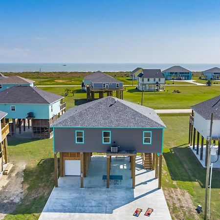 Stylish 4Br Crystal Beach Retreat Walk To Beach Bolivar Peninsula Esterno foto