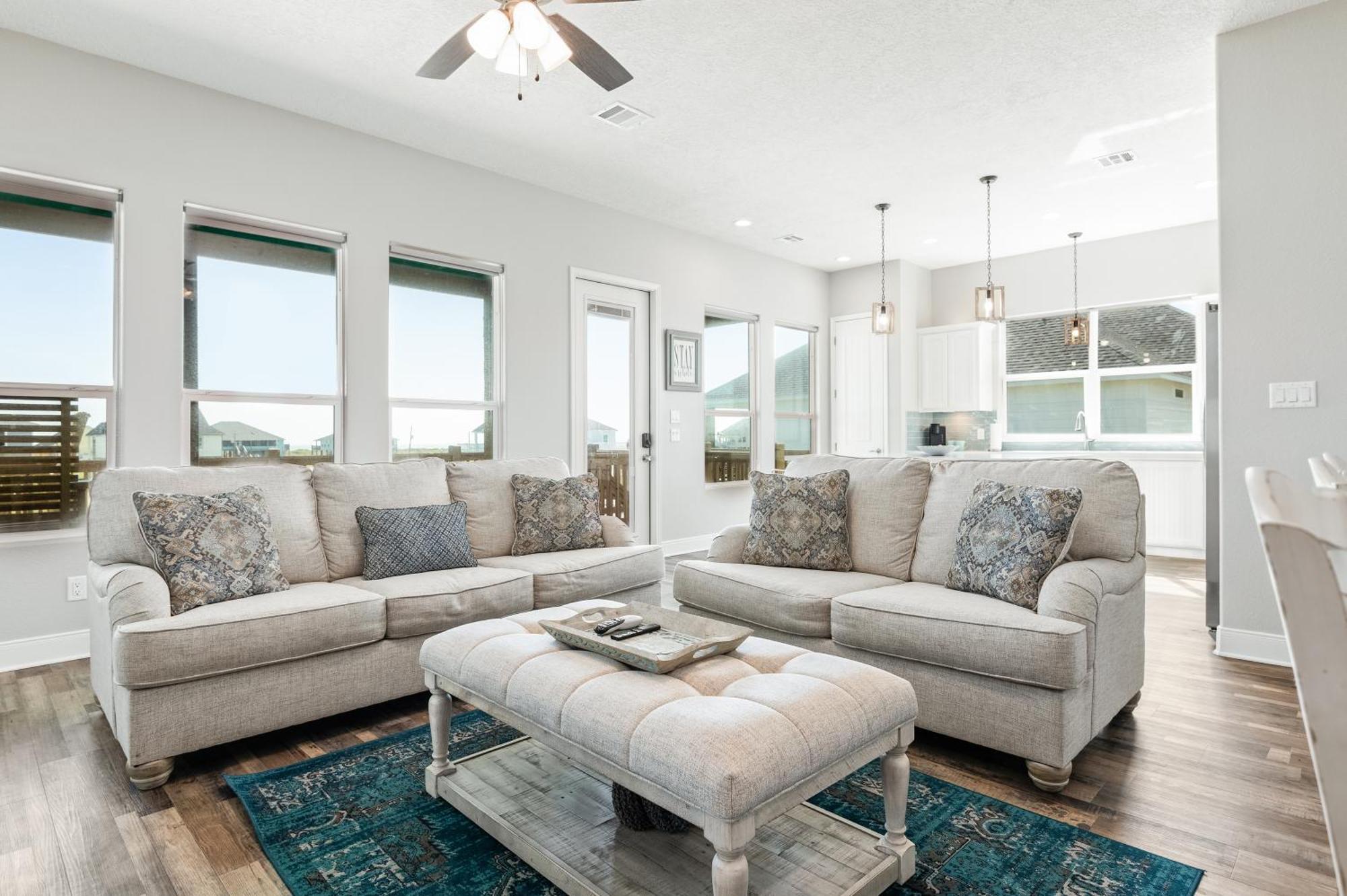 Stylish 4Br Crystal Beach Retreat Walk To Beach Bolivar Peninsula Esterno foto